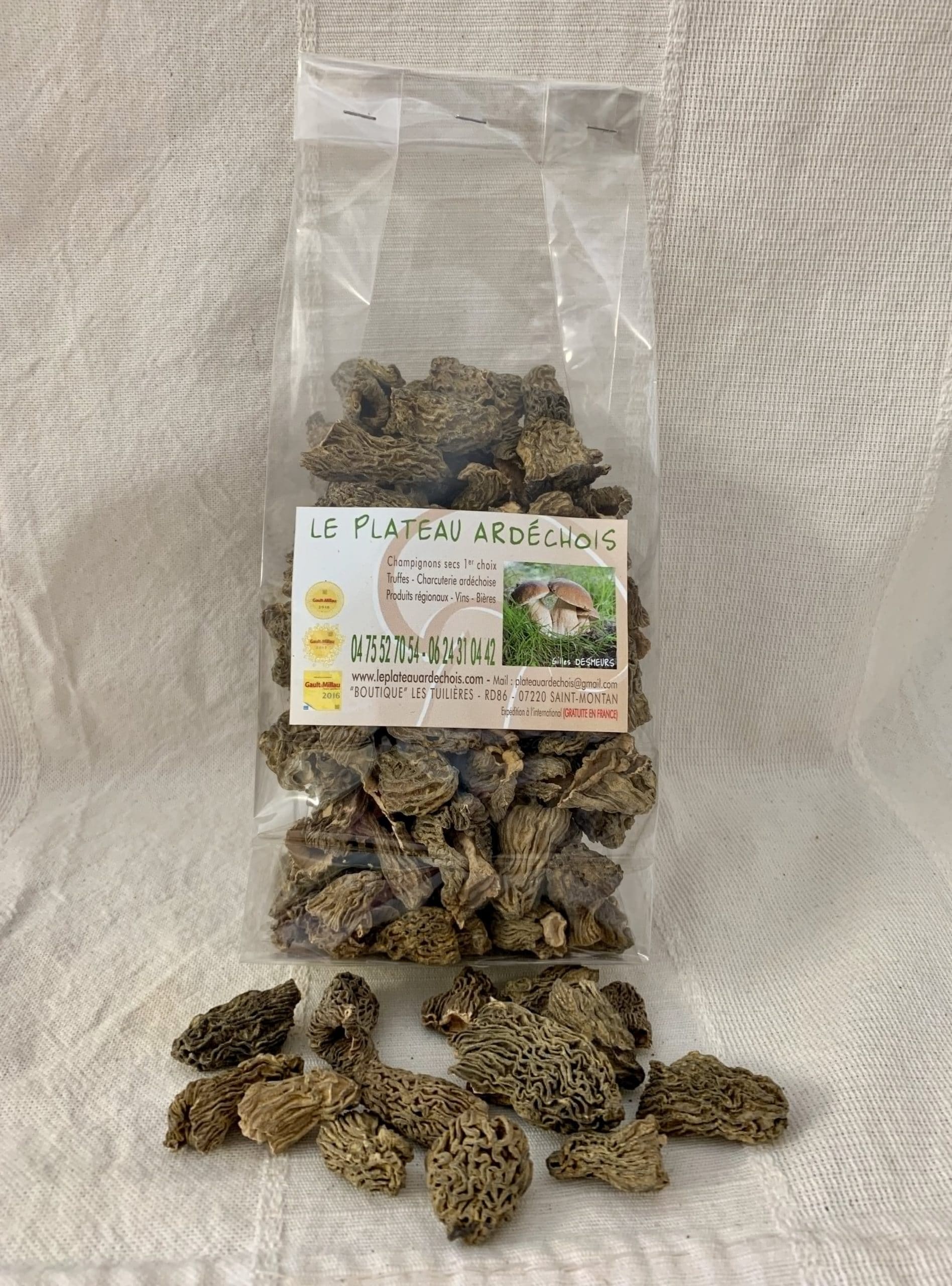 morillons équeutés champignon