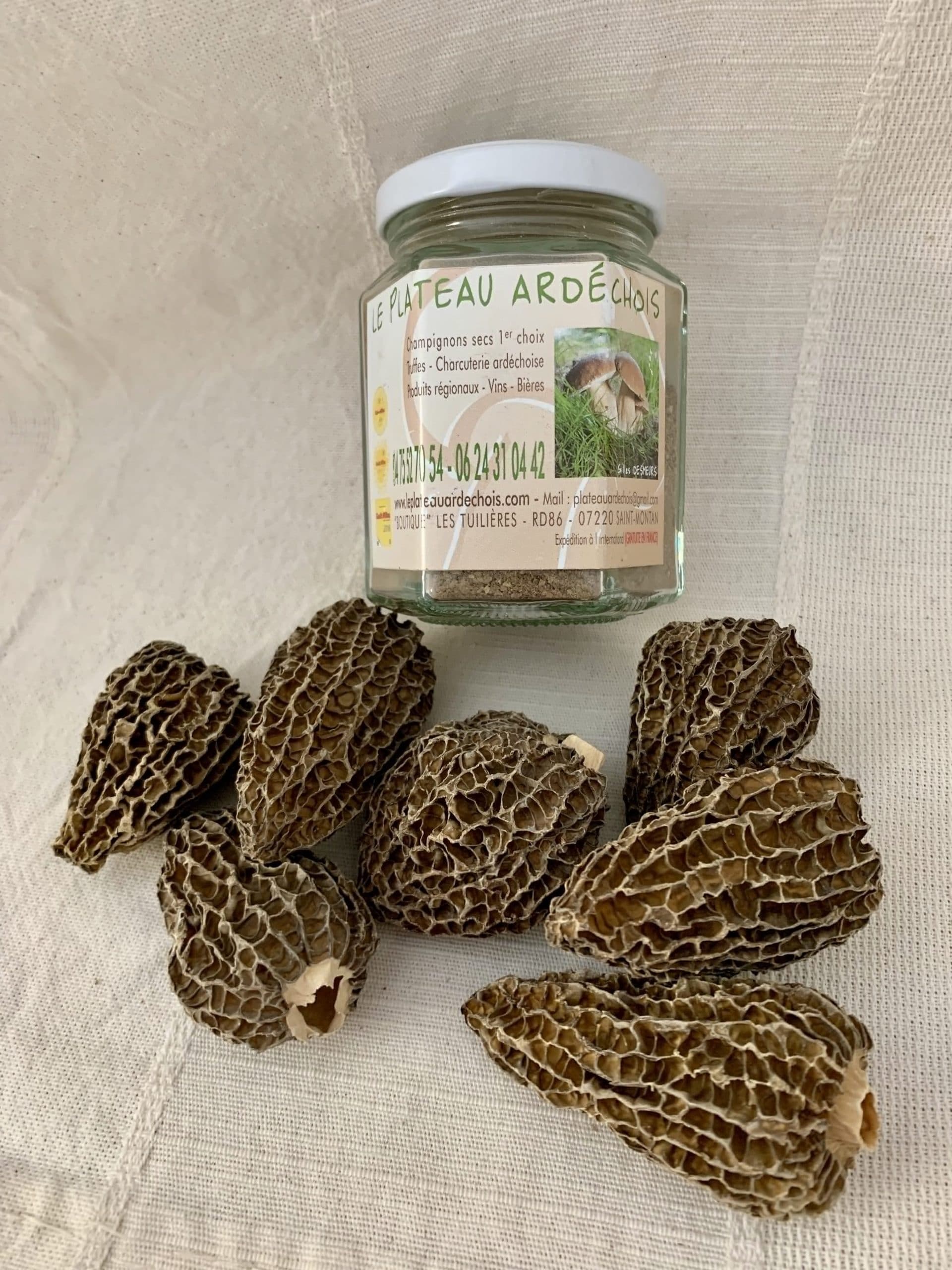 poudredemorilles-min morilles en poudre